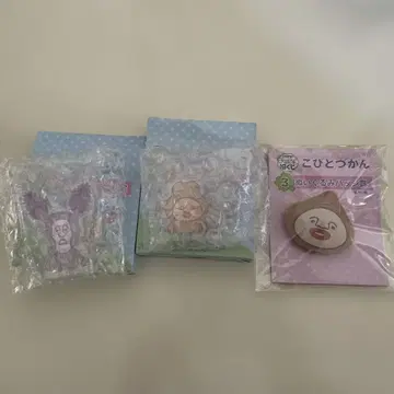코비토즈칸 아크릴 마스코트 봉제 인형 배지 복권