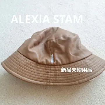ALEXIA STAM 베이지 버킷 햇