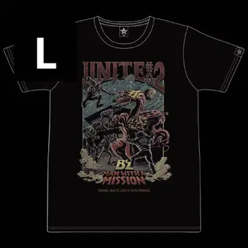 B'z UNITE #02 콜라보 티셔츠 MAN WITH A MISSION