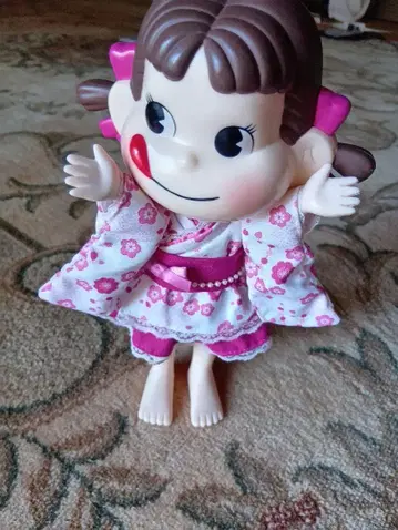 페코짱 유카타 하카마 기모노 꽃무늬 핑크 의상 인형