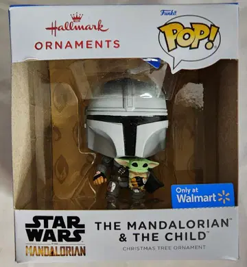 스타워즈 만달로리안과 그로구 / 오너먼트 / Funko Pop!