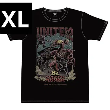 B'z UNITE#02 콜라보 T셔츠 MWAM XL