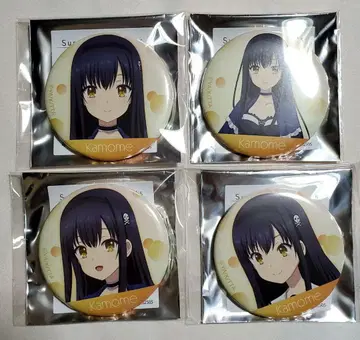 Summer Pockets 써머포켓 표정 캔뱃지 쿠시마 카모메 4세트