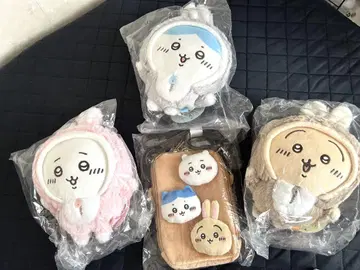 치이카와 해피 백 2023 간지 인형 스마트폰 숄더 4점