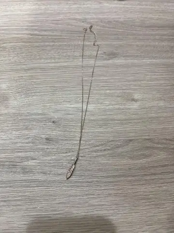 203jewelry 깃털 모양 펜던트 목걸이