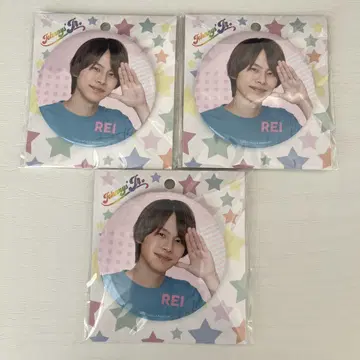 7 MEN 사무라이 야바나 레이 캔뱃지 미개봉 새상품 3세트