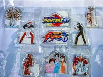 6월 신상 KOF 96 97 아크릴 블록 세트 SNK 스토어 한정품