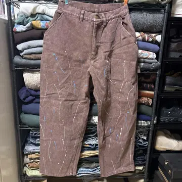 Stud Apa 페인트 스플래터 워크 팬츠