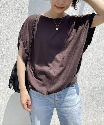 스픽 앤 스팬 드라이 저지 개더 풀오버