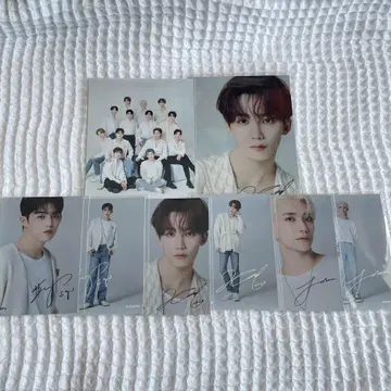 SEVENTEEN 로손 프린트 브로마이드 쿼즈