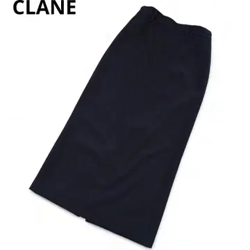 클라네 CLANE 조절 가능한 스커트 롱 스커트 맥시 길이 슬릿