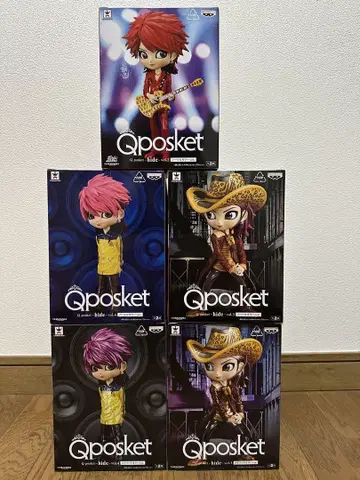 Qposket hide vol2~4 노멀, 메탈릭 컬러 5개 세트