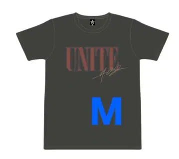 B'z UNITE #02 잉크 블랙 티셔츠 M 사이즈