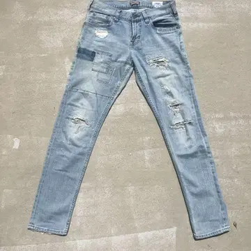 BAYFLOW DENIM 데미지 리페어 W-29인치