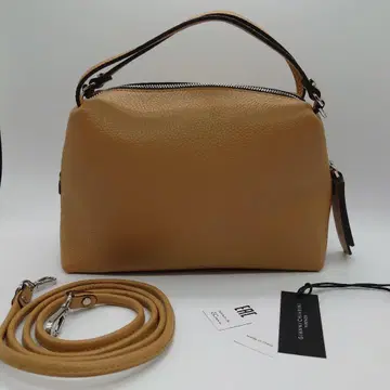 [ 새상품 ] GIANNI CHIARINI 베이지 가죽 핸드백