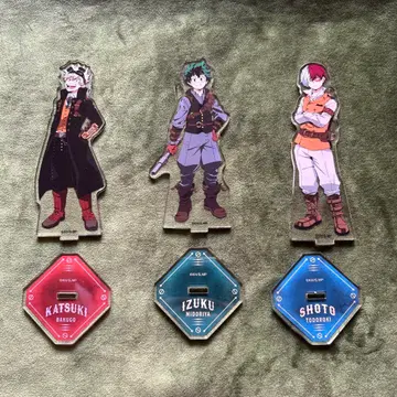 히로아카 스팀펑크 아크릴 스탠드 바쿠가오 미도리야 토도 세트