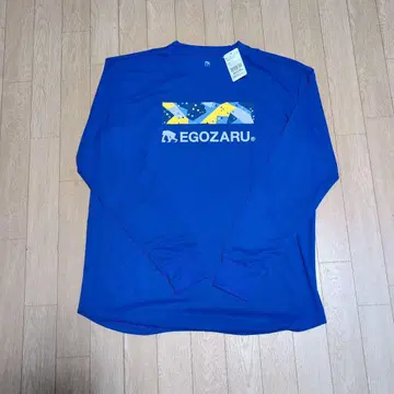 EGOZARU 롱 슬리브 티셔츠 XL 파랑