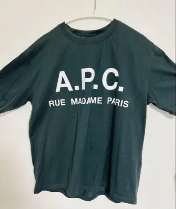 a.p.c. 아페쎄 에디피스 콜라보 티셔츠 사이즈 L