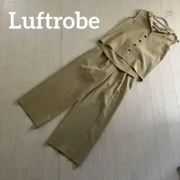 Luftrobe 베이지 와이드 팬츠 셋업