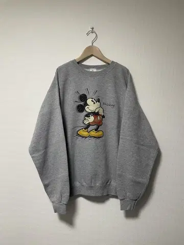 [Disney] 미키마우스 맨투맨 그레이