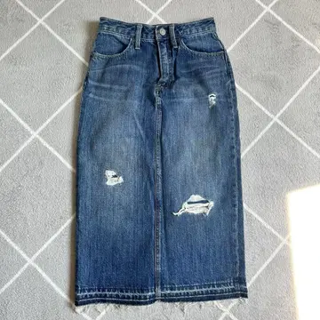 AZUL by moussy 데님 스커트