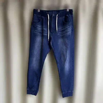 다크 블루 슬림 핏 팬츠 사이즈 84-88cm