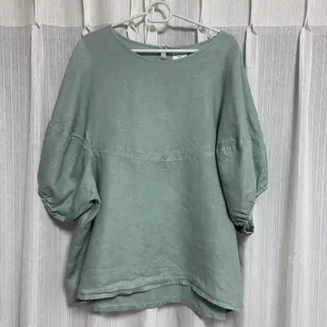 린넨 벌룬 슬리브 블라우스 어반 리서치 도어스
