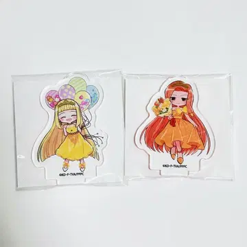 피치피치 피치 아크릴 스탠드 그래프 아트 eeo 코코 사라