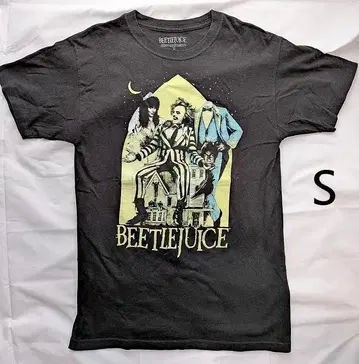 비틀쥬스 티셔츠 구제 의류 S 사이즈 무비 T BEETLEJUICE
