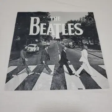 더 비틀즈 Abbey Road 프린트 티셔츠