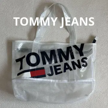TOMMY JEANS 클리어 백