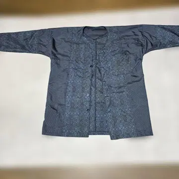 오시마 명주 코이구치 셔츠