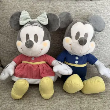 미키 미니 봉제 인형 약 35cm 디즈니