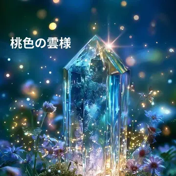 복숭아색 구름