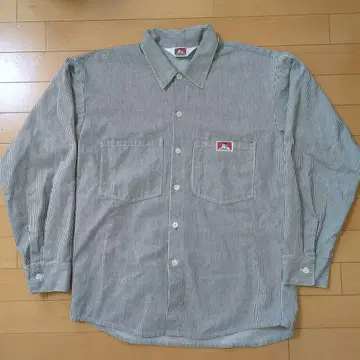 BEN DAVIS 90's USA제 히코리 워크 셔츠