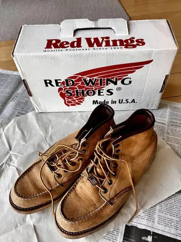 Red Wing 02878 레이스업 워크 부츠