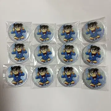 명탐정 코난 중국 한정판 원화 캔뱃지 코난 12개
