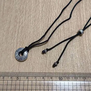 레어 샴발라 목걸이 실버 925 최대 약 90cm