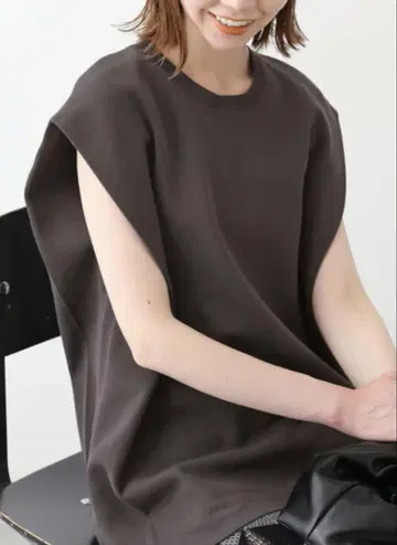 SLOBE IENA 스무스 슬리브리스 풀오버