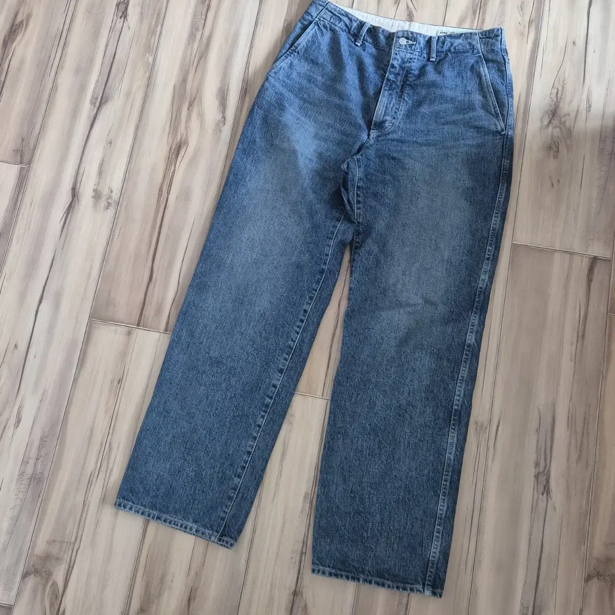 【POTTERY】ONE WASHED WIDE DENIM MUSINSA | POTTERY One Washed Wide Denim - Blue