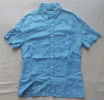 PERRY ELLIS 린넨 100% 반팔 셔츠 M 사이즈
