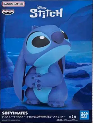 디즈니 캐릭터 커다란 SOFVIMATES 스티치 피규어
