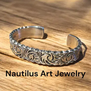 Nautilus Art Jewelry 당초무늬 이와사키 쇼메이 뱅글
