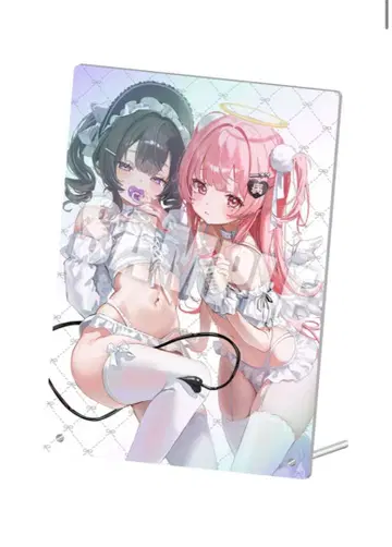 오로라 아크릴 스탠드 'SINO & AIMU 어느 쪽이 좋으세요?