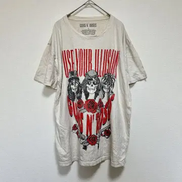 건즈 앤 로지즈 Guns N' Roses 밴딩 T 밴딩 T L