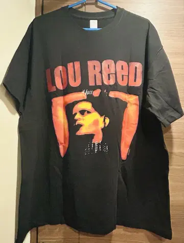 LOU REED 락 티셔츠 3XL 블랙