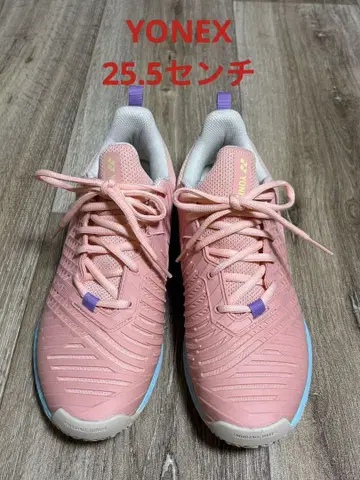 YONEX 테니스화 여성용 핑크/블루