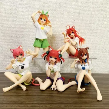 5등분의 신부 Desktop Cute 피규어 고양이 귀 전 5종