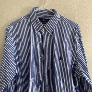 Ralph Lauren 스트라이프 셔츠 L 사이즈 클래식 핏