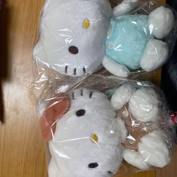 헬로키티 봉제 인형 2종 세트